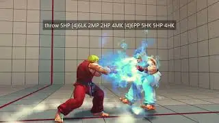 [SF4REMIX] Ken Basic Combos (B25)