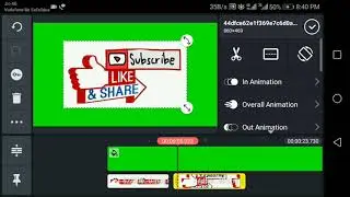 How to create green screen video for  like share and subscribe button