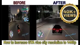 Fix GTA-VC Short Screen Problem | Gta Vice City Resolution Problem Solve (for all windows)