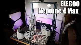 Print Big & Quick-ish for Under $500 - Elegoo Neptune 4 Max