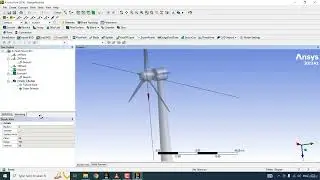 (Ansys) Course 12: 21   Wind turbine fluid domain creation