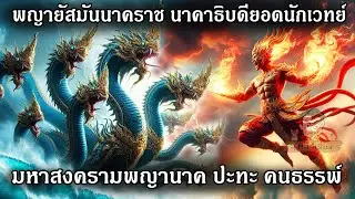 พญายัสมันนาคราช นาคาธิบดียอดนักเวทย์ มหาสงครามพญานาคปะทะคนธรรพ์ #ครุฑ  #พญานาค #ตำนานพญานาค