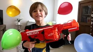 Great New Nerf Blaster MEGA ROTOFURY N-Strike​​​ -Toys