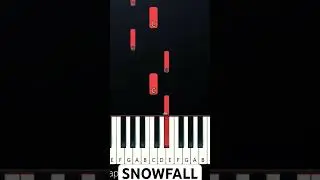 Snowfall (Easy Piano Tutorial)