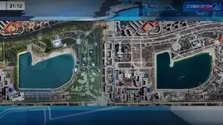 Навоийдаги Ёшлик кўли “Озера“ атрофида янги парк қурилади.