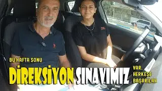 OTOMATİK VİTES DİREKSİYON SINAVI DERSİMİZİ YAPTIK