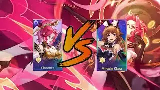 Florence vs Miracle Clara - Who's better?🤔 | Mobile Legends: Adventure