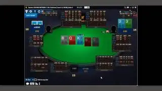 playing Twister SNG Poker on iPoker -HUD testing -SpinnGo Pro