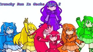 Crunchy Run (1950-1951-1952) In Gacha Life 2 (Code Description) 🩷🧡💛💚💙💜