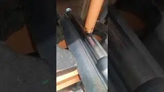 How to straighten bent dirt bike forks (pw50)