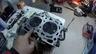 Сборка мотора EJ206 (Subaru Legacy BH5 Blitzen 2002)