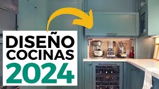 Últimas TENDENCIAS en COCINAS MODERNAS 2024 | COCINAS 2024