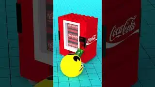 Pacman Vs Lego Soda Vending Machine 