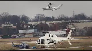 AW609 Tiltrotor flyby and landing & Philadelphia Eagles livery AW119