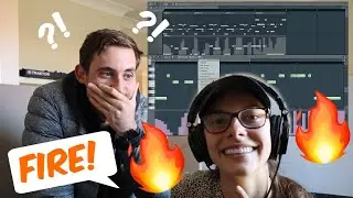 My Girlfriend Made Her First Beat & It Was Fire!