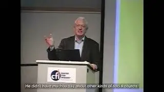 Lecture 3   The Ontology of Social Reality