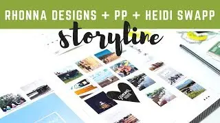 Rhonna Designs + Persnickety Prints + Heidi Swapp