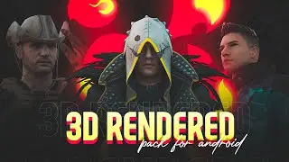 BGMI/ PUBG Render Pack For 3D Thumbnail 2K Quality | Model Render Pack for Android.