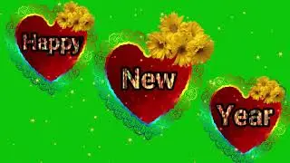 HAPPY NEW YEAR 2021 GREEN SCREEN Video