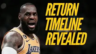 Lakers Reveal LeBron's Return Timeline