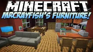 Mod Showcase | MRCRAYFISH'S FURNITURE! (Modern Furniture, Electronics, & More!) | Minecraft 1.20.1+