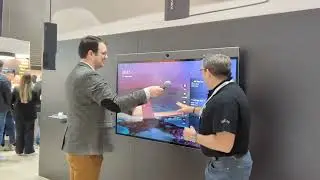 ISE 2024 - New Neat Center on Microsoft Teams Rooms LIVE Demo with Graham Walsh