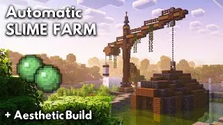Minecraft SLIME FARM Tutorial [1.21] - MINECRAFT TUTORIAL