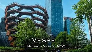 Architectural Delight: A Scenic Walkthrough of the Vessel at Hudson Yards | 4k video