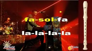 The Scientist►FLAUTA DULCE con notas ►Coldplay (Flute Cover)
