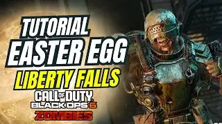 Liberty Falls | EASTER EGG TUTORIAL *GUIA FACIL* BO6 ZOMBIES