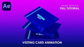 3D Card Animation Tutorial in After Effects | After Effects 3D Animation Tutorial