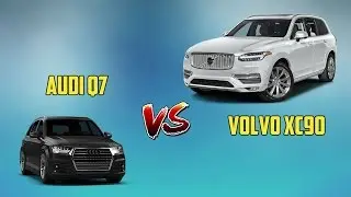 КРАШ ТЕСТ Audi Q7 и Volvo XC90 2016 год