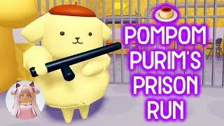 🍮 POMPOM PURIM'S PRISON RUN! (Obby) Roblox Obby Gameplay Walkthrough No Death 4K