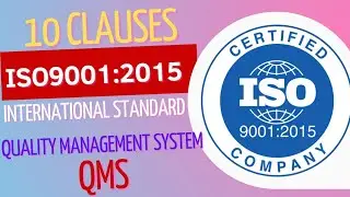 ISO 9001: Quality Management System | Clauses of QMS