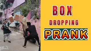 📦 Box Dropping Prank 😂 | Falling Box Prank😱 | Street Prank  #prank #viral #comedy  #funny #youtube