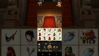 GOD of Martial Slot online casino game 10php got 2k+