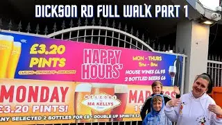 Dickson Rd Full Walk to Gynn Square