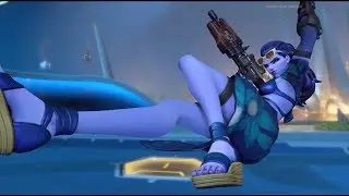 Widowmaker COTE D'AZUR Skin • Showcase