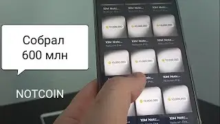 Ваучеры NFT Notcoin, минт ваучеров Ноткоин МУЛЬТИАКК прошел