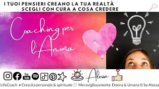 SCEGLI CON CURA I TUOI PENSIERI 🩷 Tu a cosa pensi? Credi ai pensieri brutti o belli?
