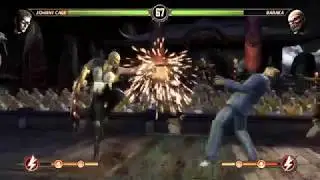 Mortal Kombat: Komplete Edition Story mode - act 1 - Johnny Cage vs Baraka