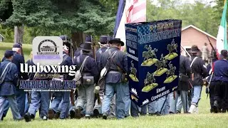 Unboxing Warlord Games Black Powder Epic Battles American Civil War Union Commanders [Unboxing]