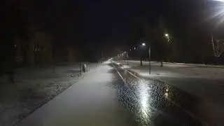Желтые Воды красивый город вночи. Март 2021г.