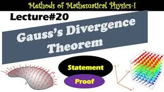Gauss's Divergence Theorem in Urdu/Hindi