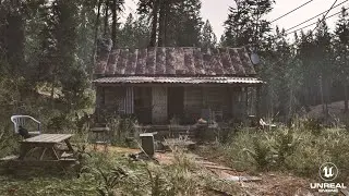 Ingame Realistic Forest Unreal Engine 5.1 Lumen Nanite