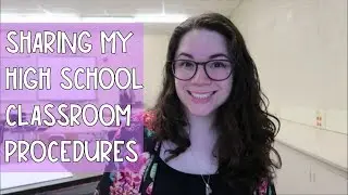 My High School Classroom Procedures | Back to School Series