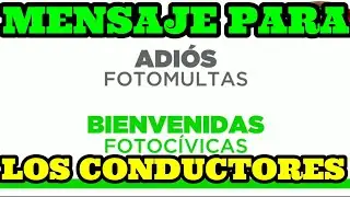 Fotocívicas entra vigor un llamado a conductores para seguridad de los ciudadanos