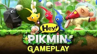 Hey! Pikmin Demo Gameplay