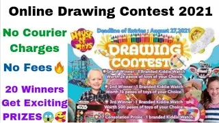 Free Online International Drawing Competition 2021, International Drawing Contest 2021 