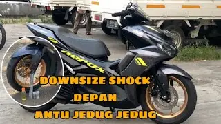 DOWNSIZE SHOCK DEPAN AEROX NEW ANTI JEDUG